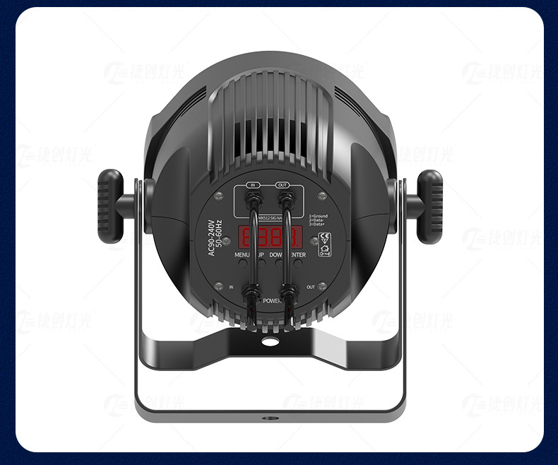 54颗3w帕灯全彩led染色灯婚庆舞蹈室七彩补光氛围灯酒吧舞台灯光详情31