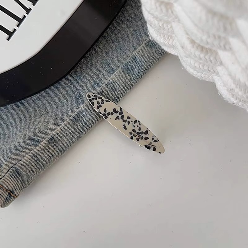 韩国醋酸一字发夹高级感简约复古前额刘海夹碎发卡头饰侧边鸭嘴夹详情12