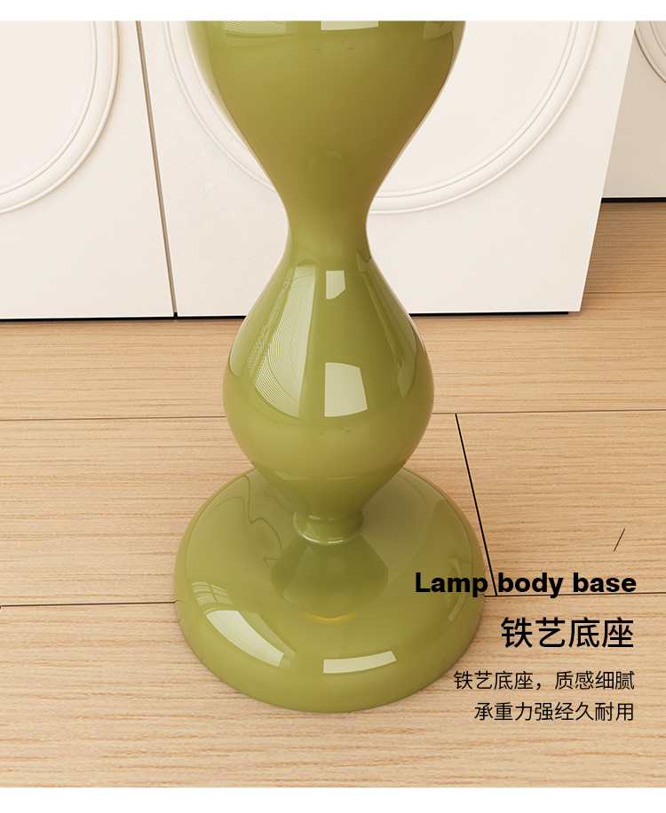 Mid-style mushroom floor lamp, Nordic simple cream style living room sofa beside exhibition hall designer style decorative lamp pic 17