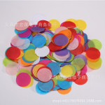 diy无纺布圆片 1000片不织布头饰花类垫片贴片配件 毛毡冲压片详情13