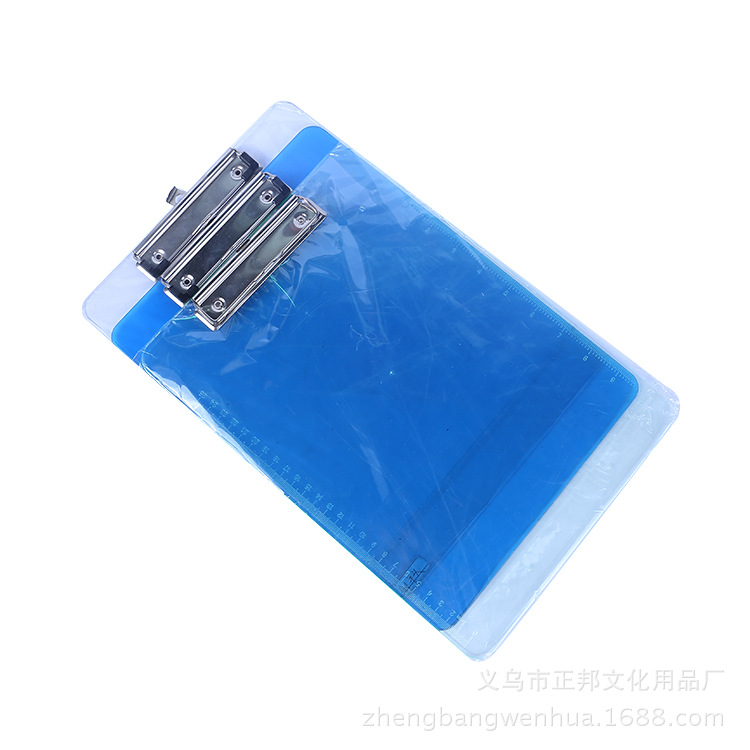 Factory wholesale A4 transparent flat plate holders, writing and copying board holders, writing notes, data organization, file board holders, customized pic 4