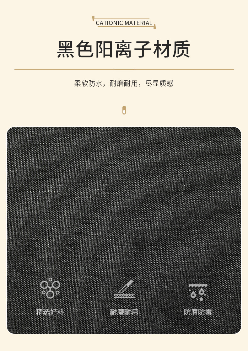 In-stock cross-border dirty clothes basket with inner pocket, bathroom large size with inner pocket folding dirty clothes basket, bedroom dirty clothes storage basket pic 4