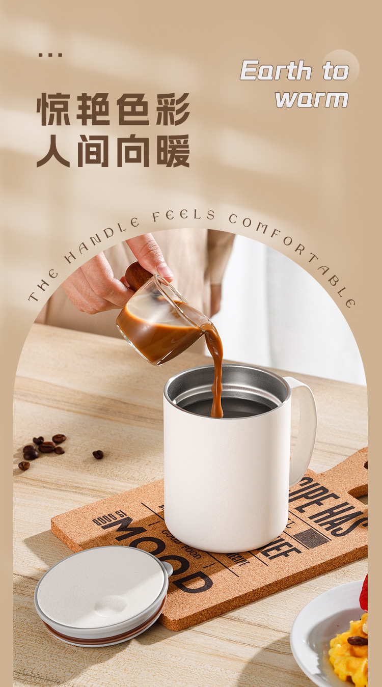 316 stainless steel mugs, vacuum insulated cups, coffee cups, home, office, dormitory, student double-layer insulated water cups, coffee insulated cups, milk tea insulated cups, stainless steel insulated cups pic 18