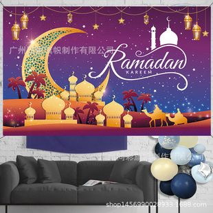 跨境新款万圣节横幅 节日聚餐晚会气氛装饰用品 鬼节拍照背景挂旗详情12