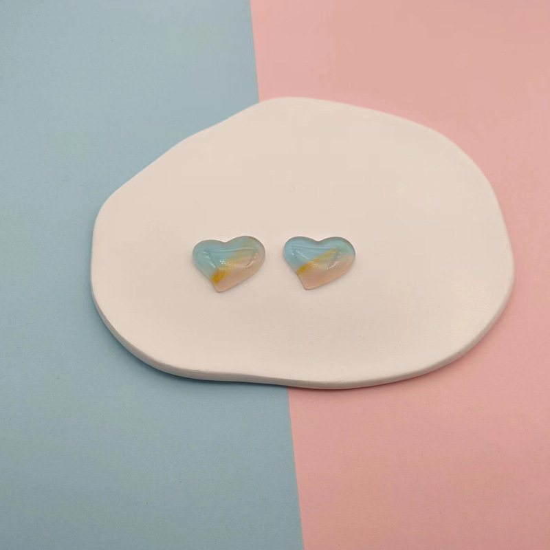 耳环项链发夹发圈手机壳DIY手工树脂配件多种用法双色铺底刷金详情19