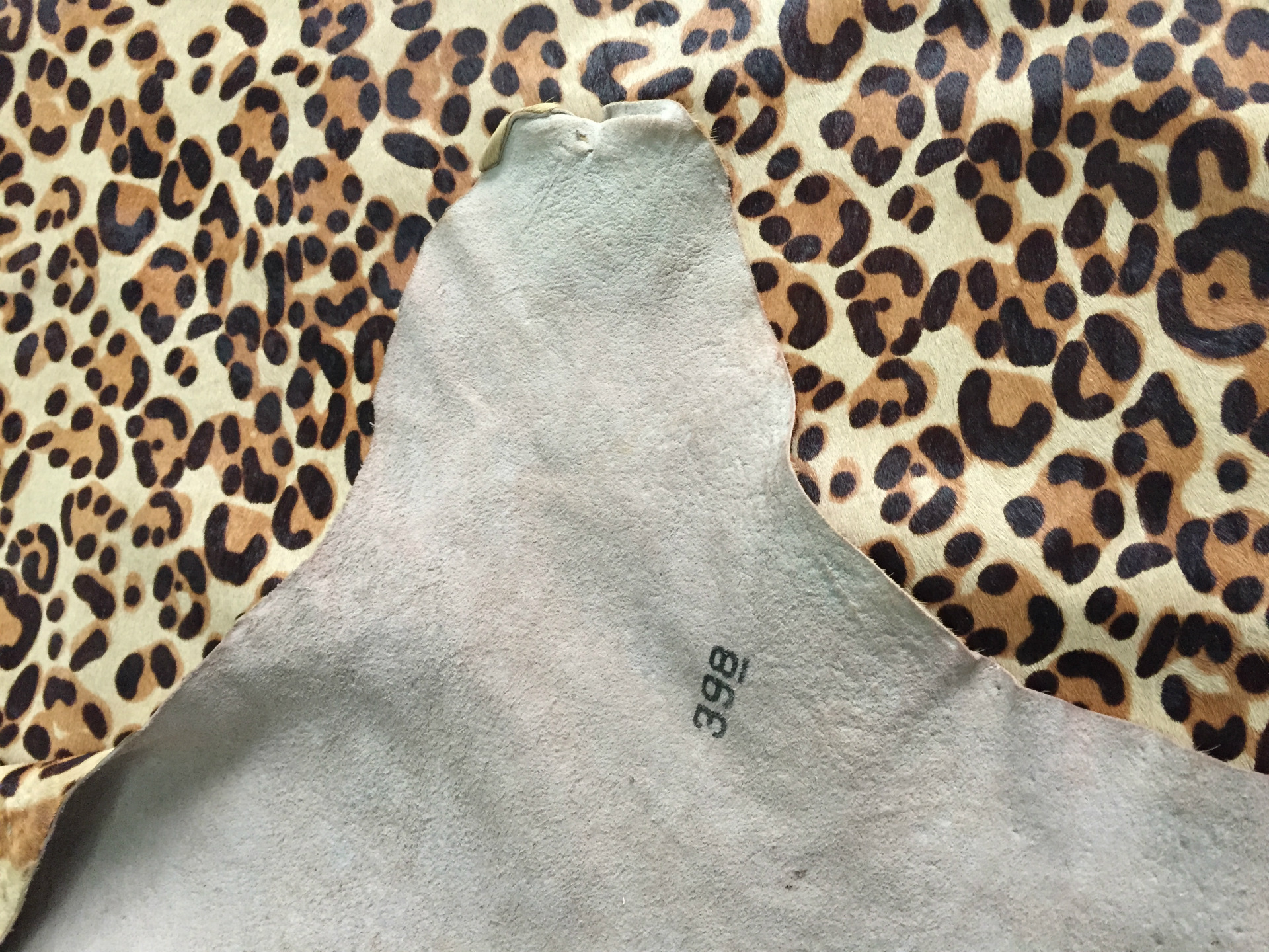Yiwu genuine horse hair, horse leather, leopard print, zebra, cow, thousand bird print, horse hair, single color, multicolored horse skin, gilded version pic 5