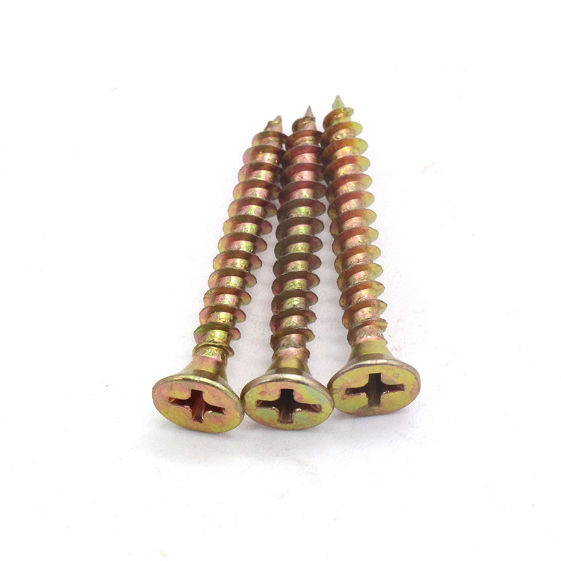 Factory direct sales of high-strength self-tapping screws, flat head cross self-tapping wood screws, fiberboard nails, countersunk quick screws pic 8