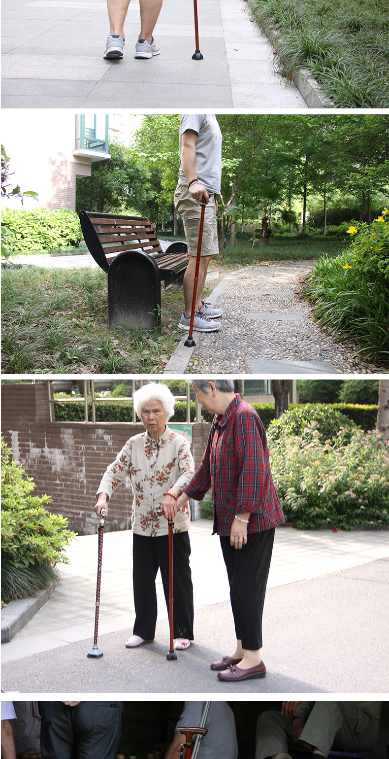 四角拐杖怎么使用手杖智能拐杖四角加固老人杖 大脚稳定老年人拐杖LED灯老年杖_https://www.jmylbn.com_新闻资讯_第8张