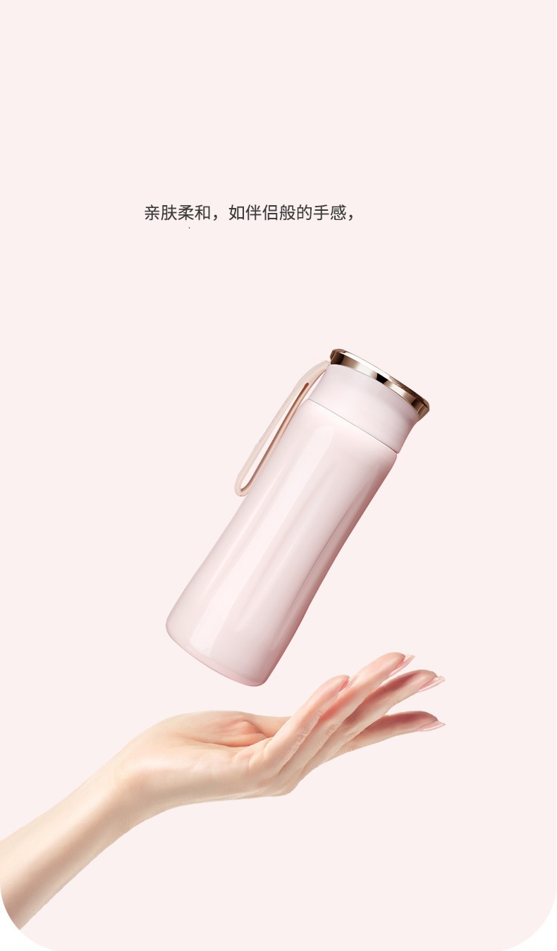 高颜值便携水杯保温杯不锈钢ins风简约男女学生可爱礼品保温杯详情15