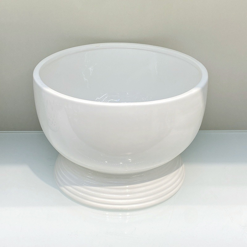 蝴蝶兰花盆盆景专用艺术纯白圆形椭圆形大花盆家具装饰盆栽花盆容器花瓶摆设摆件金堡花瓶详情35