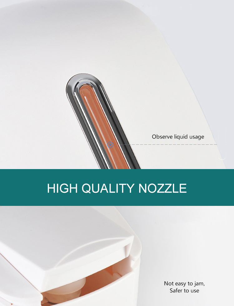 1000ML plastic manual soap liquid dispenser, hotel wall-mounted press-type soap liquid machine, kitchen detergent soap liquid box pic 16