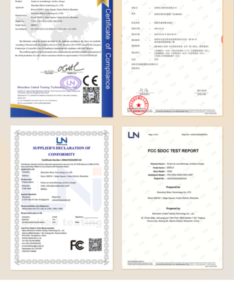 跨境车载支架无线充电15W快充仪表台出风口通用汽车手机支架新款详情13