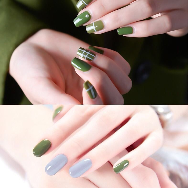 【6 bottles, 9.9】 Nail polish without baking, peelable, water-based, odorless, student set, street stall pic 7