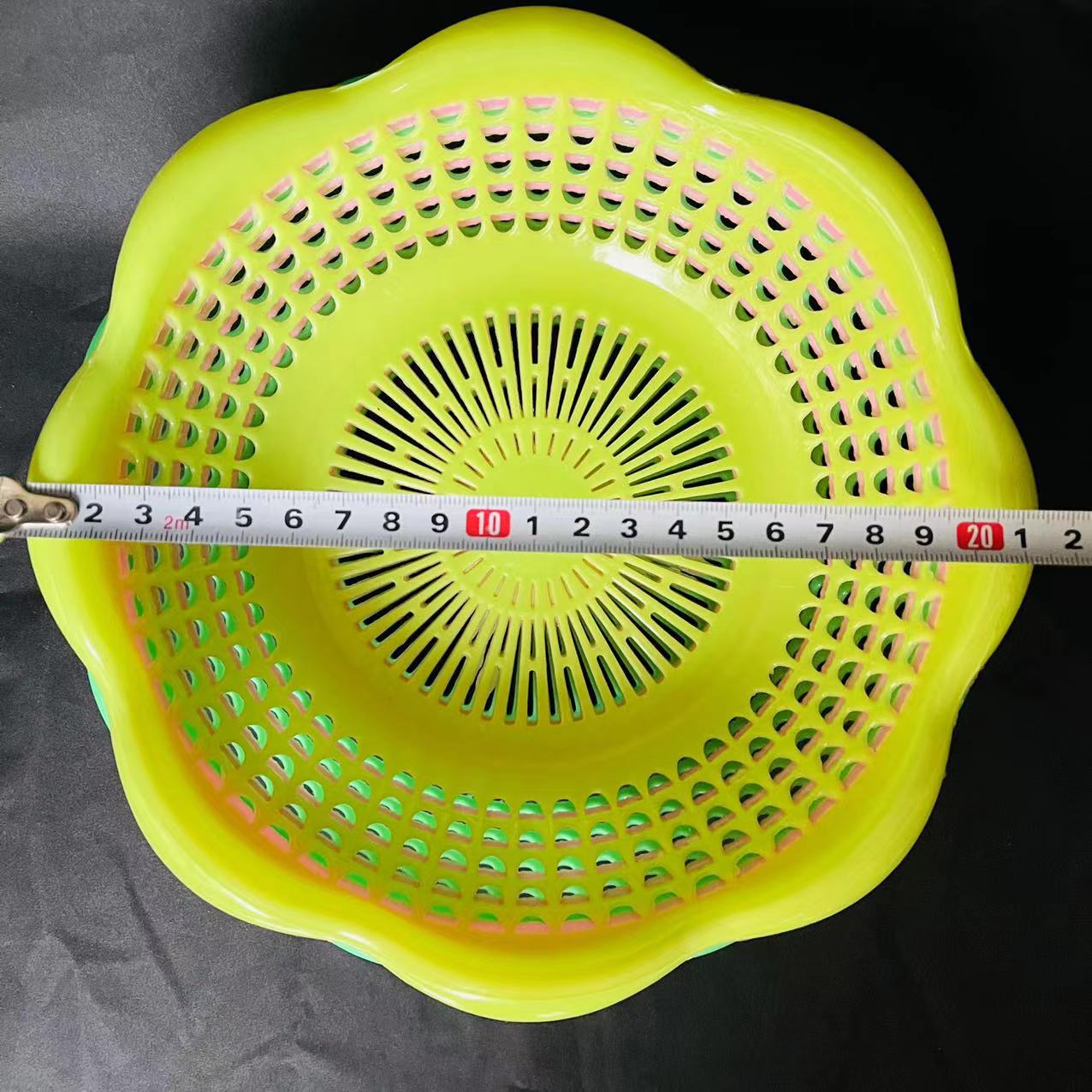 Lace baskets, plastic baskets, baskets, storage baskets, fruit baskets, multi-purpose storage baskets, vegetable washing and draining baskets, rice washing baskets pic 1