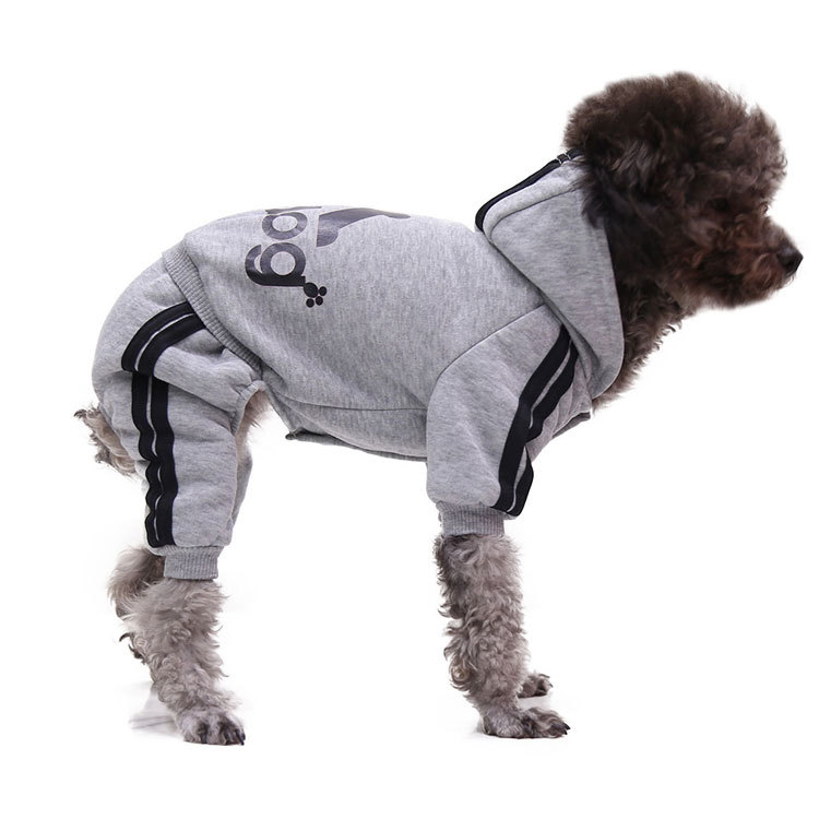 A variety of dog clothes, four-legged hoodies, button-down pet clothes, pet supplies, and cat clothes, new autumn and winter styles pic 6