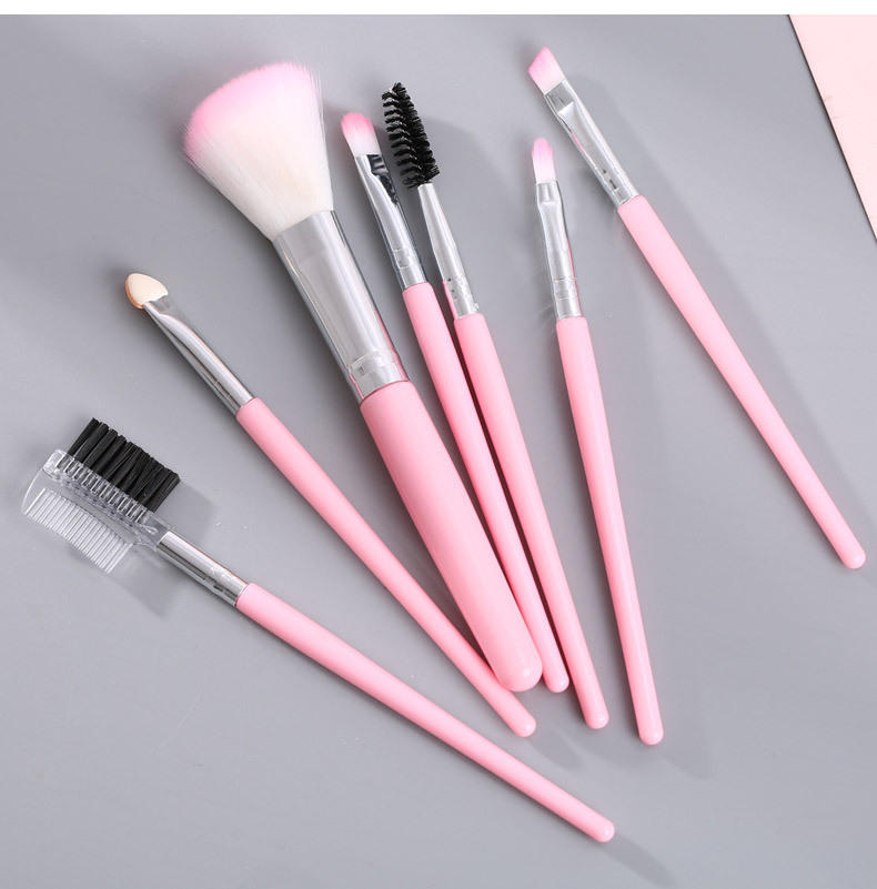 Wholesale of 7 sets of makeup brushes in stock, including mascara brushes and eyeshadow brushes. These are popular and popular beginner makeup and beauty tools pic 15