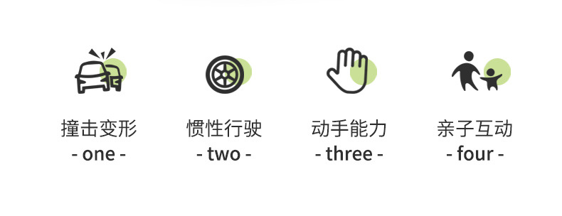 儿童撞击变形恐龙车惯性三角龙模型玩具车抖音同款旋转地摊玩具车详情3