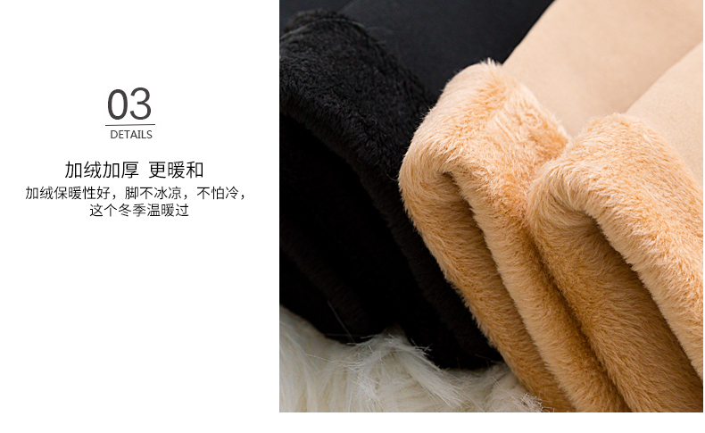 Wholesale of fleece and thickened socks for autumn and winter, women's warm snow socks, casual mid-calf floor socks, and thigh-high socks pic 53