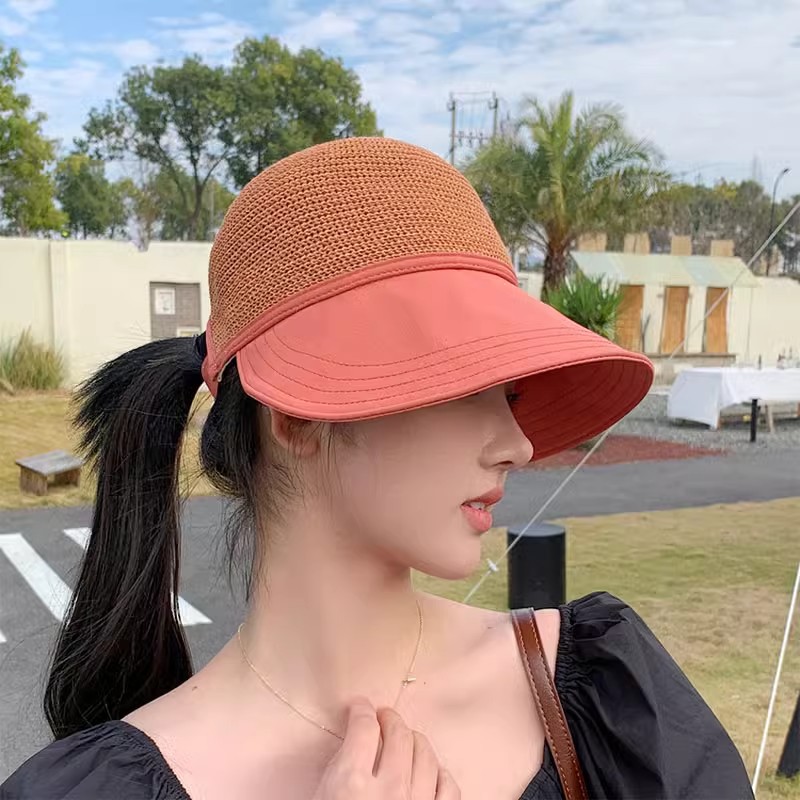 帽子女款夏季鸭舌帽夏防晒遮阳帽时尚显脸小太阳帽凉帽夏天2024款详情22
