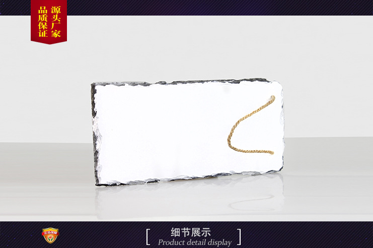 Factory direct sales of SH10 stone paintings, 16*30cm heat transfer stone paintings, coated rock paintings, DIY stone slab paintings pic 2