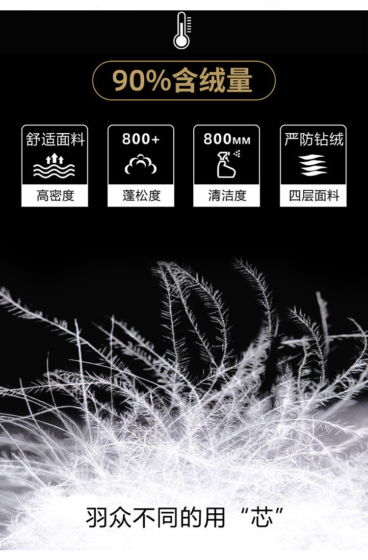 轻薄羽绒服男款秋冬2024休闲百搭通勤简约立领轻便保暖薄款男外套详情12