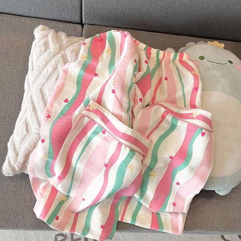 云朵棉睡衣女春秋季新款可爱卡通长袖长裤甜美宽松休闲家居服套装详情18