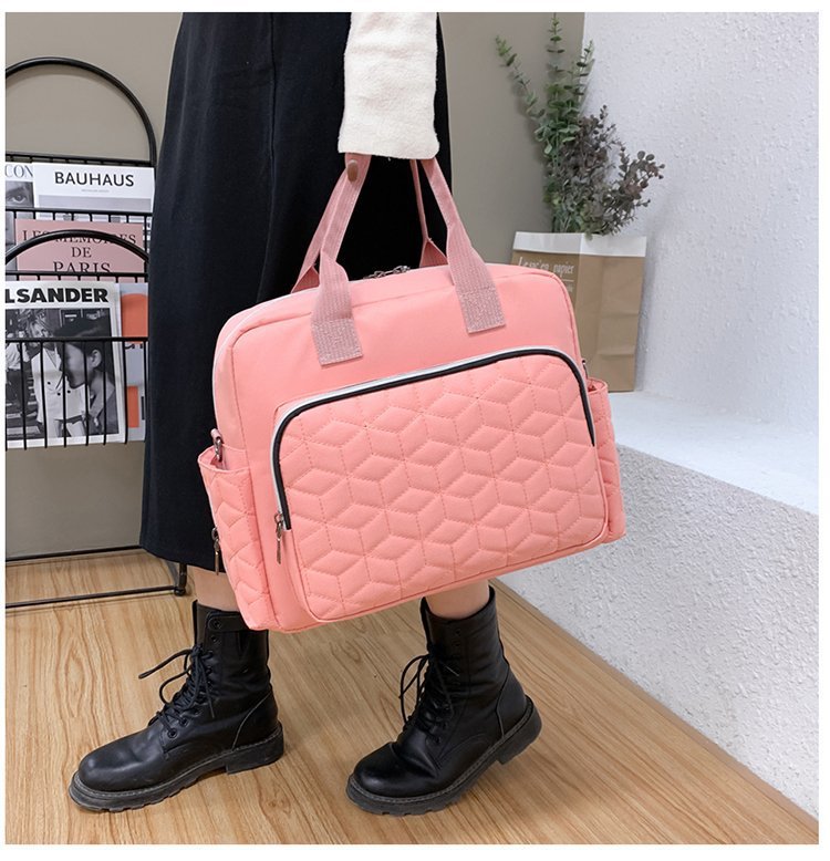 跨境时尚妈咪包女士单肩斜挎包妈妈大容量手提包待产包母婴包批发详情19