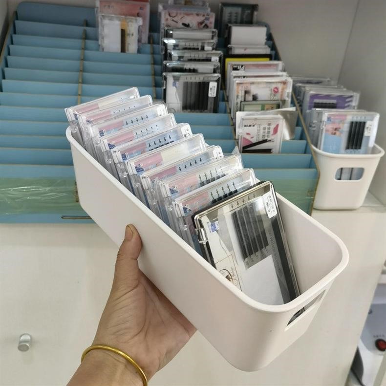 Lipstick and eyelash storage box, organizing rack box, professional eyelash extension portable display box, grafting tool auxiliary rack, cross-border pic 1