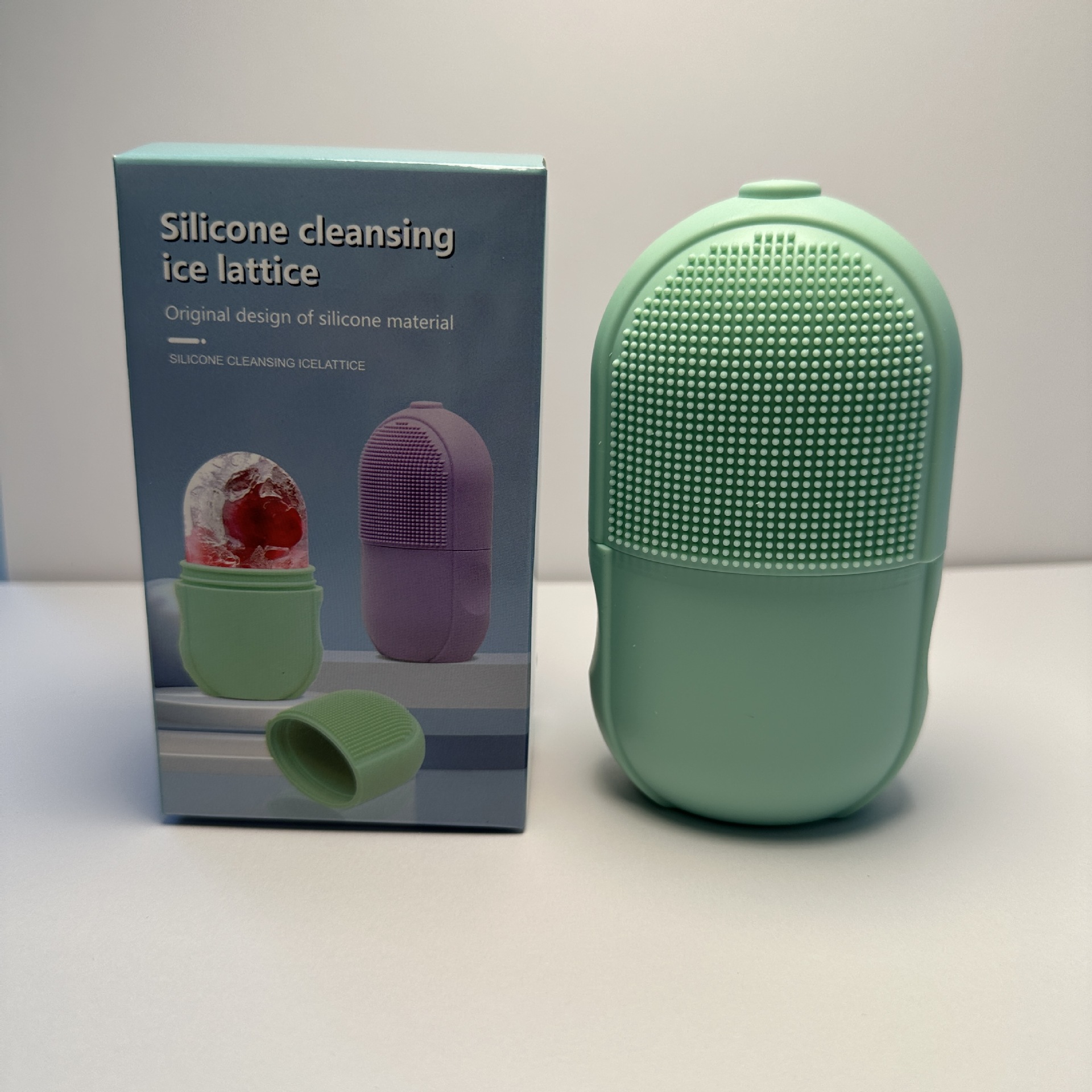 硅胶洁面仪硅胶敷脸冰格硅胶冰球敷脸冰格面部冰球硅胶冰敷洁面仪详情2