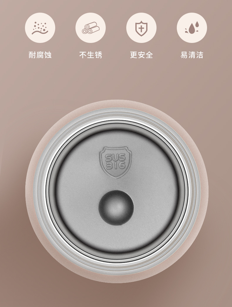 迷你保温杯316不锈钢女士小型便携儿童水壶水杯女生小巧口袋杯子详情5