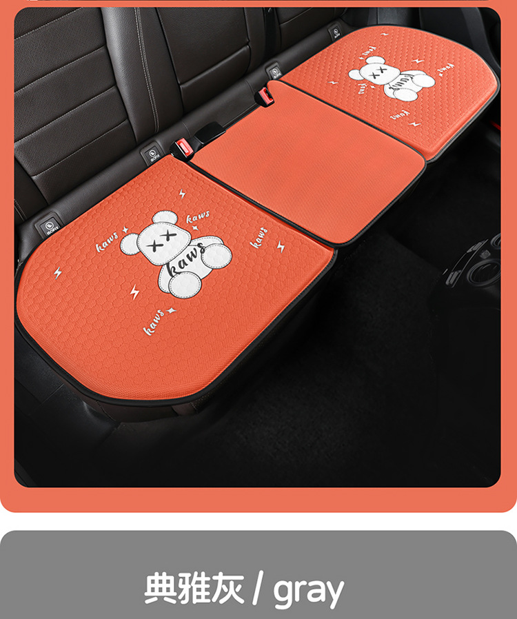 Honeycomb car gel seat cushion, single piece, all-season, cool seat cushion, summer breathable and ventilated bottom cushion, office pic 28