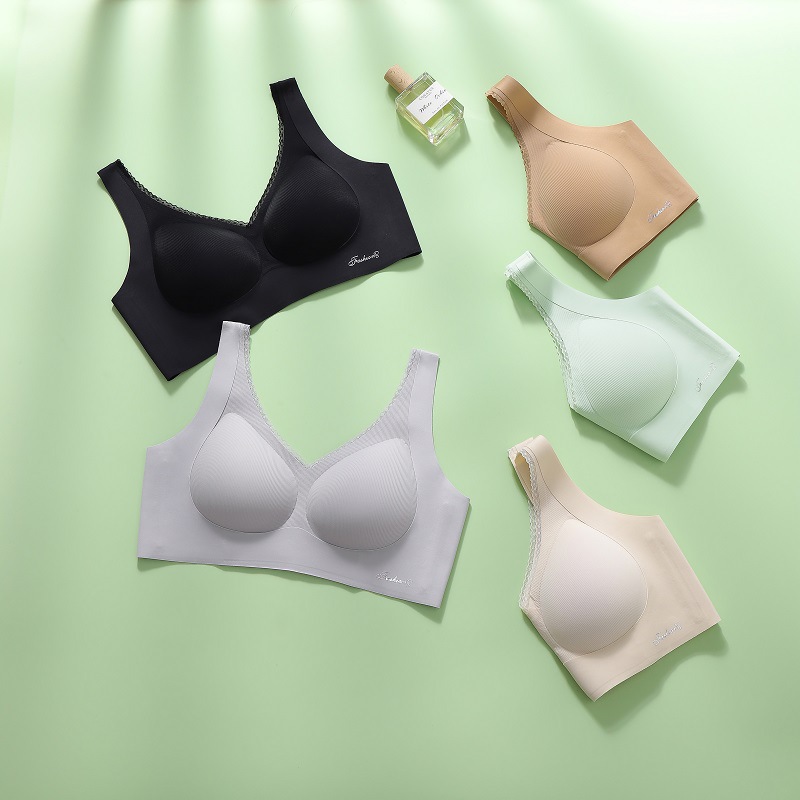 无磁无钢圈无痕普拉提舒适抗菌内衣女收副乳防下垂乳胶棉杯文胸详情13