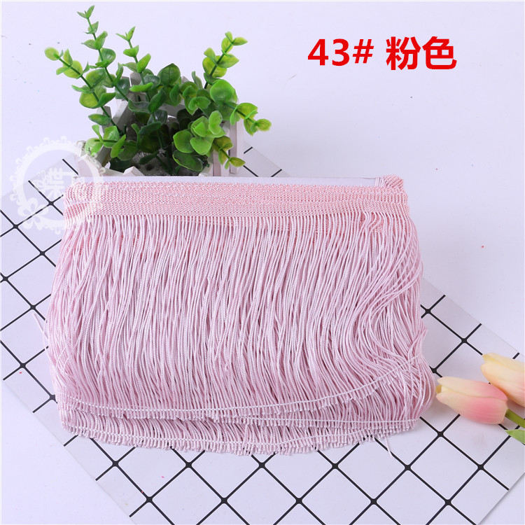 DIY stage costume accessories: Latin dance lace, tassel lace, polyester ribbon, 15CM, factory direct sales, 1 webbing pic 43