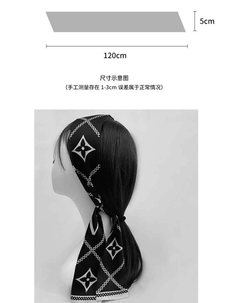 The 2022 best-selling L series for spring and summer features classic black and white combinations with shirts, scarves, suits, ties, and hair ties pic 4