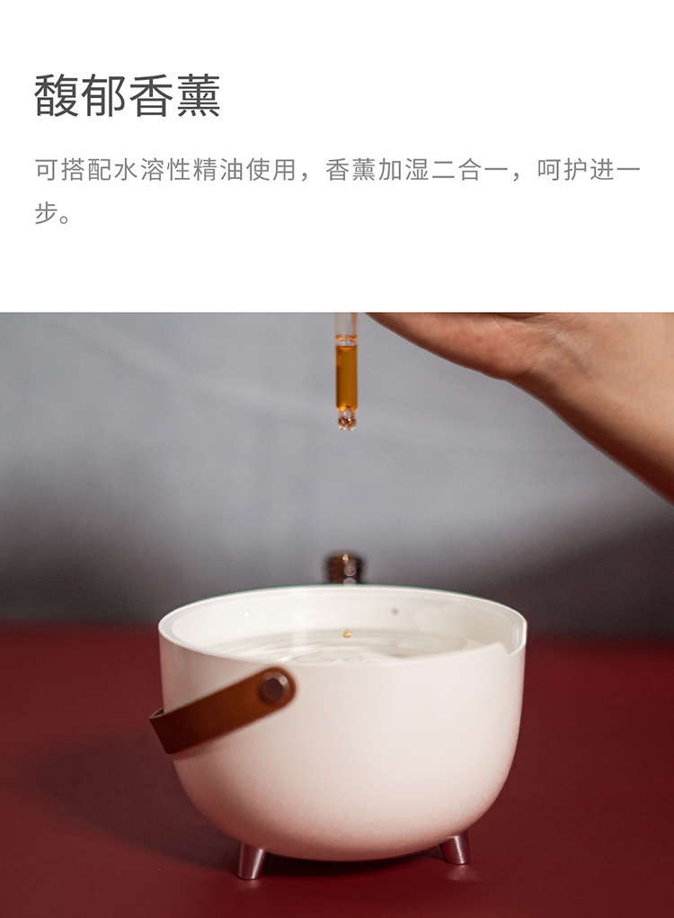 Hong Kong-style nostalgic and retro Xiaogu humidifier, office desktop, home indoor decoration, silent water replenishment, air purification pic 8