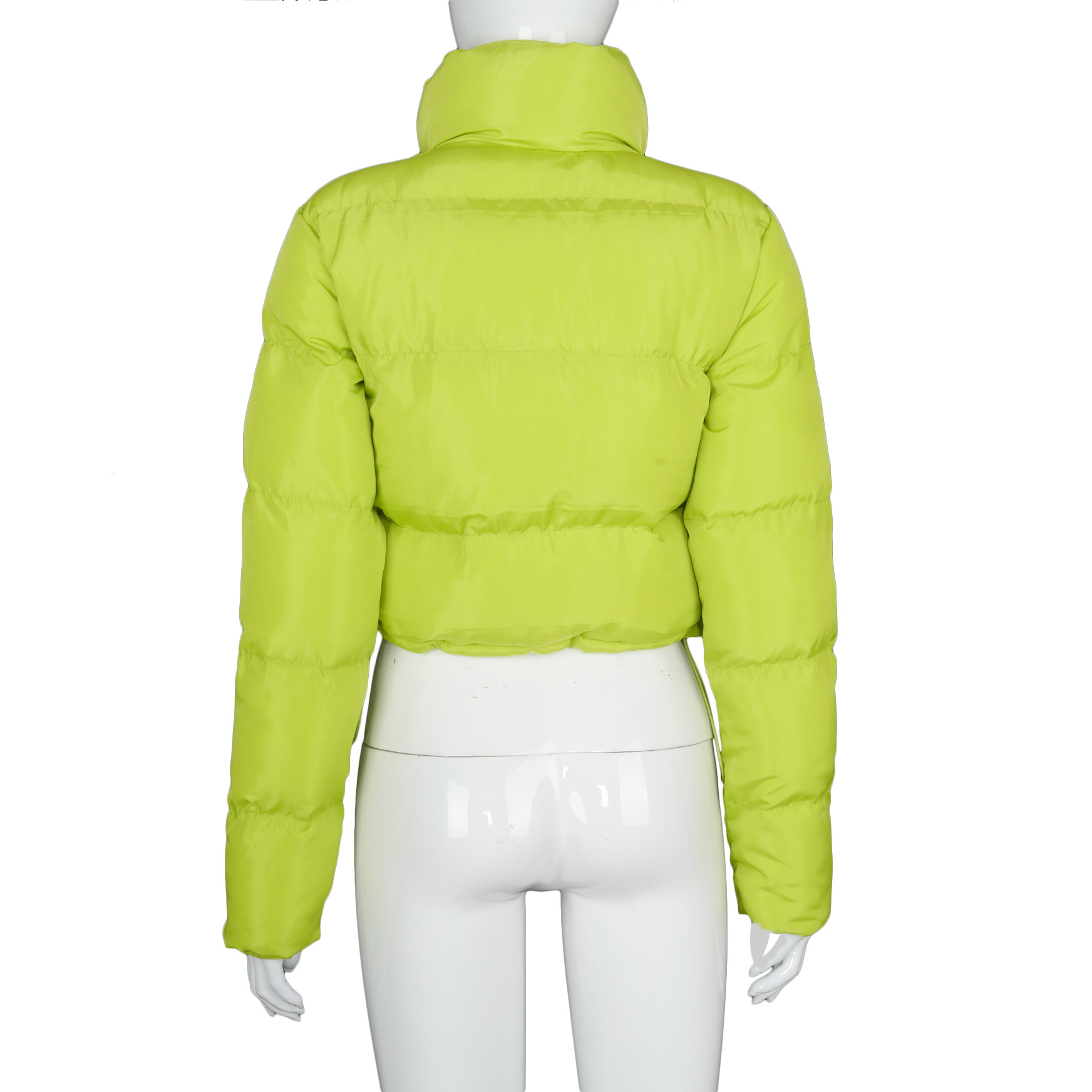 A20504T europa y américa 2021 otoño invierno moda nuevo estilo manga larga cardigan cuello alto caliente pan abajo chaqueta mujeres pic 26