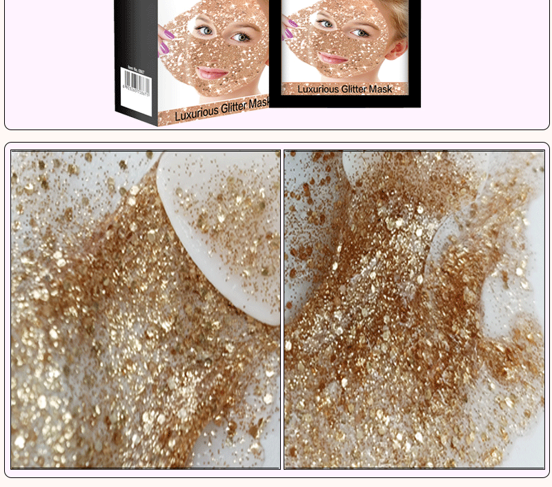 Dear She Cross-border Peel-off Mask Hydrating, Cleansing, Moisturizing and Blackhead Absorbing Golden Starry Sky Mask Manufacturer Wholesale pic 11