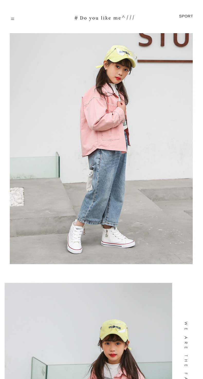 儿童帆布鞋亲子鞋高帮侧拉链防滑软底布鞋中大童鞋幼儿园小白鞋潮详情11