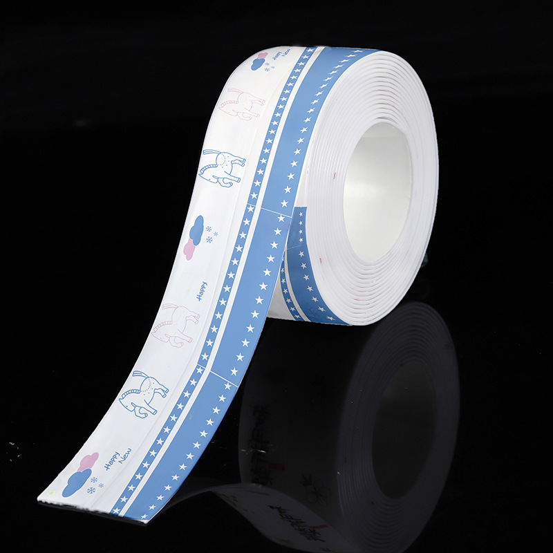 美缝贴防水防霉贴灶台厨房防油贴纸水池挡水条马桶防霉胶带防水条详情12