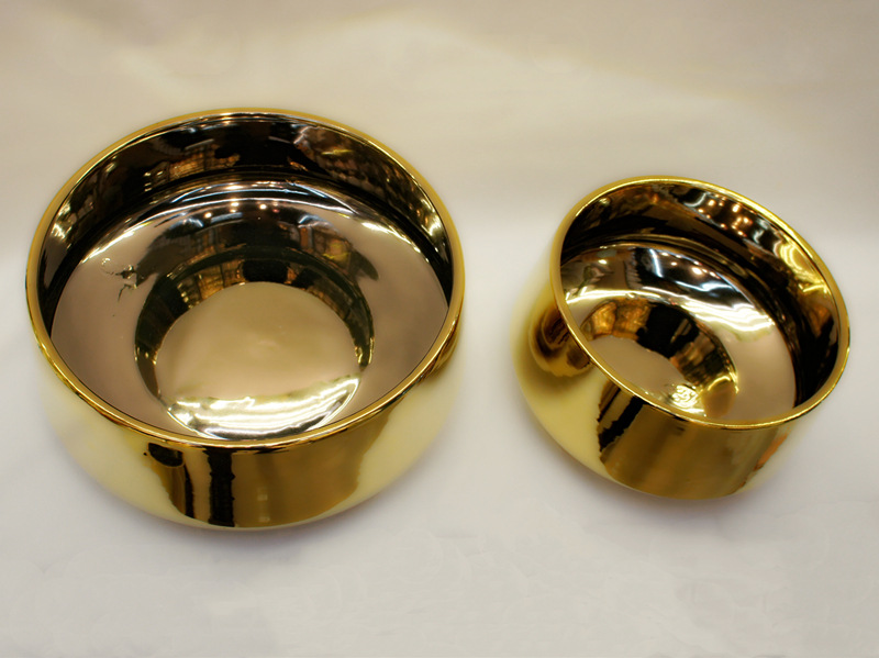 Simple golden, light luxury, new Chinese style, European style, fashionable and fresh, ceramic creative electroplated flower pot, handicraft flower pot pic 11