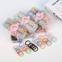 Mesh bun, large intestine circle, ponytail hair tie, fresh and fairy-like ins hair tie, sweet double-layer fabric hair tie wholesale pic 25