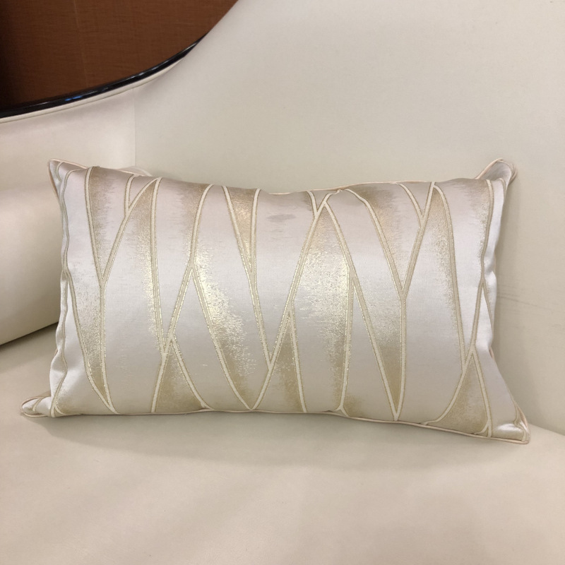 厂地货源样板房简约现代抱枕 线条风靠枕套 跨境ebay亚马逊靠垫套详情21