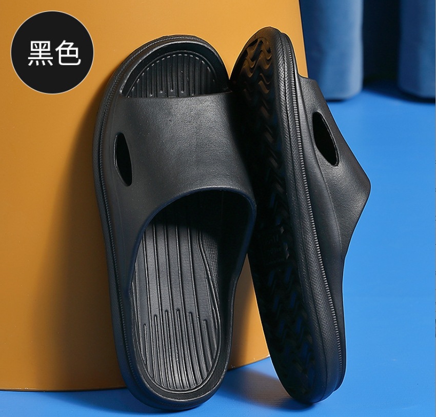 Summer home anti-slip bathroom slippers eva anti-odor indoor couple cooling slippers women wholesale pic 2