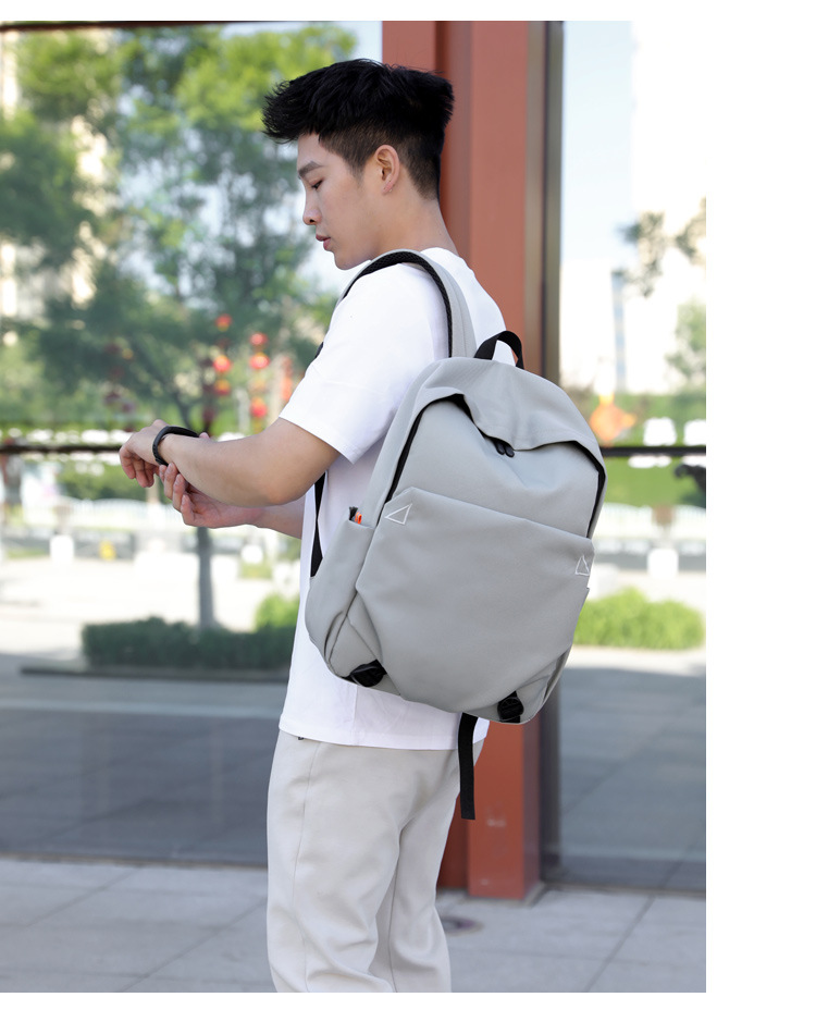 New Oxford cloth backpack for men, USB charging backpack, water-resistant computer bag, large-capacity schoolbag for female students pic 15