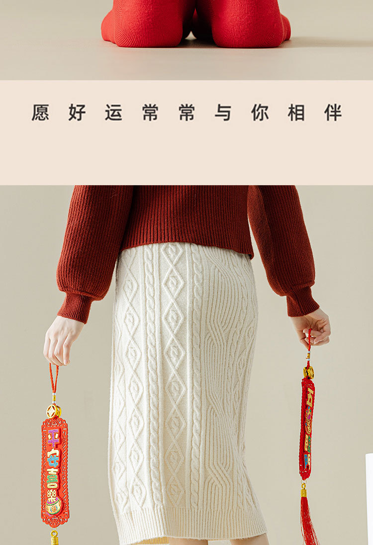 兔年本命年红袜子女纯棉春秋款短袜浅口结婚袜可爱新年红色船袜女详情11