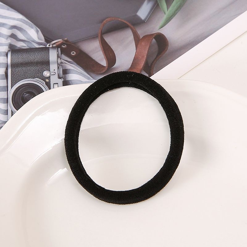 无接缝发圈高弹力皮筋成人扎头发加粗发绳女扎发韩国简约头绳饰品详情4