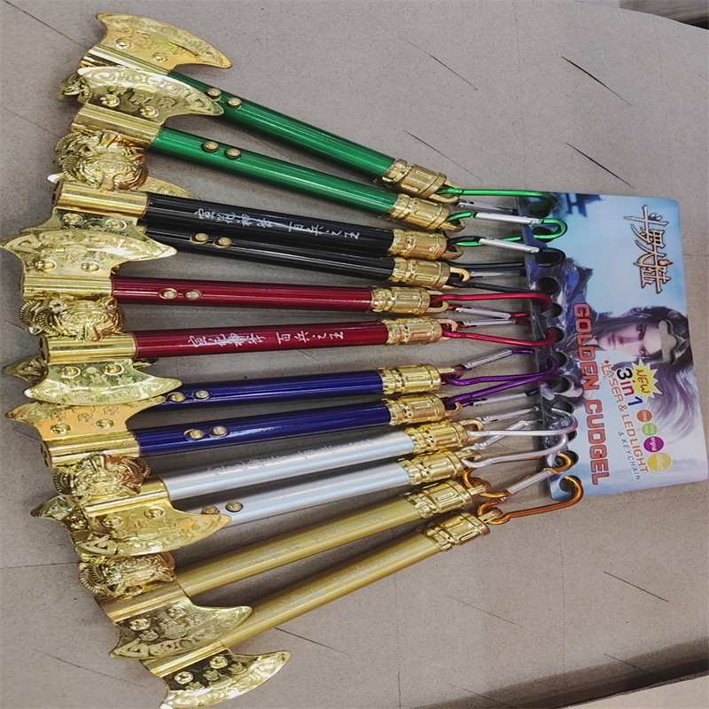 Three-in-one ultraviolet and infrared LED flashlight, banknote inspection laser pen, flashlight, street stall supply, factory direct sales pic 2