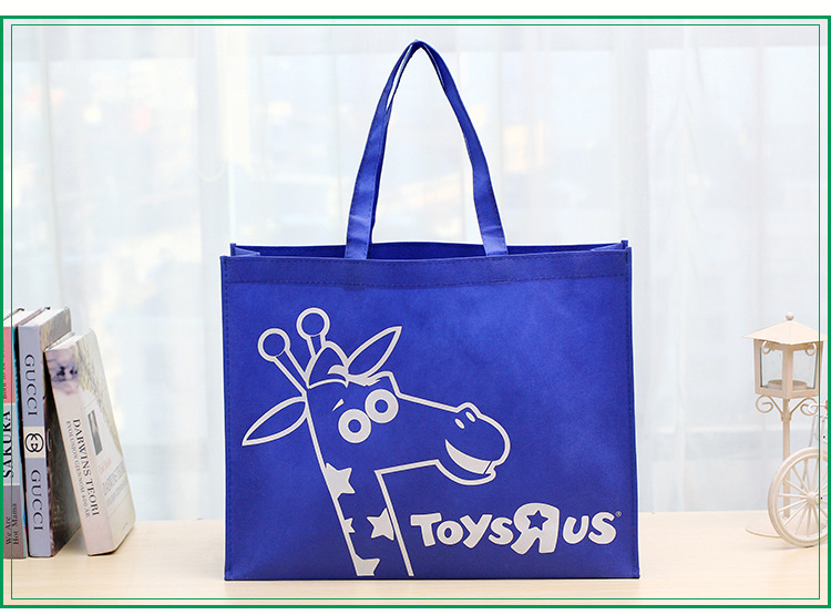 Factory wholesale foldable non-woven fabric handbags, logo printable advertising shopping promotion bags, gift non-woven fabric bags pic 10