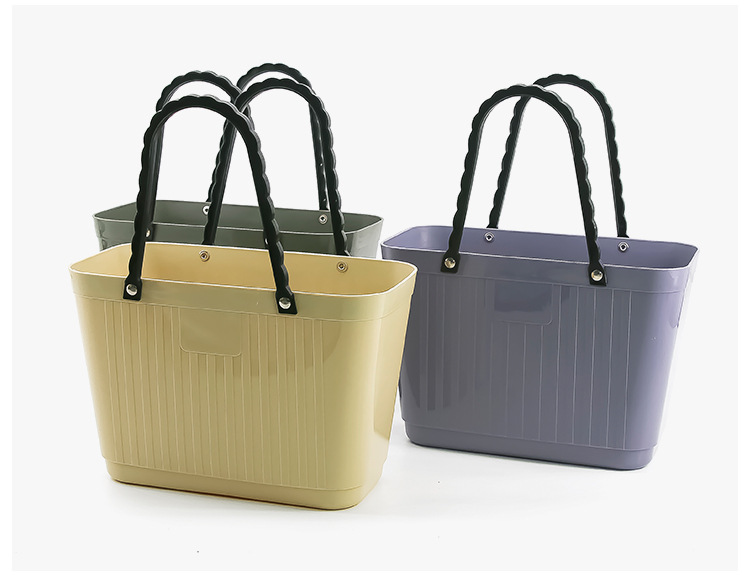 Cesta de almacenamiento cesta de lavandería cesta de plástico para ropa sucia cesta de almacenamiento cesta de suministros venta directa de fábrica pic 13