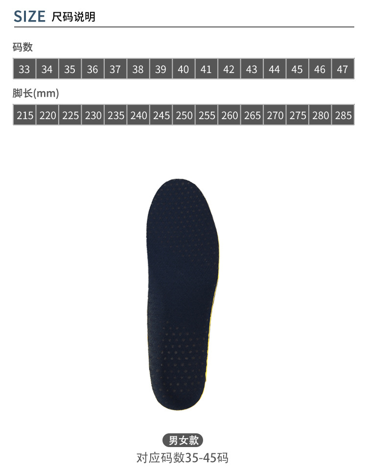 2021 EVA sports insoles for men and women in military training, sweat-absorbing and breathable insoles, shock-absorbing honeycomb insoles, in stock for wholesale pic 3